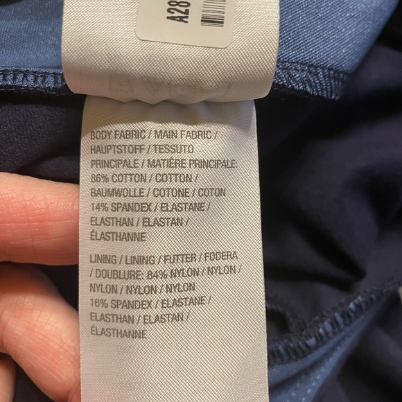 NWOT Women with Control shape enhancing pants, size medium tall in blue - Picture 5 of 7